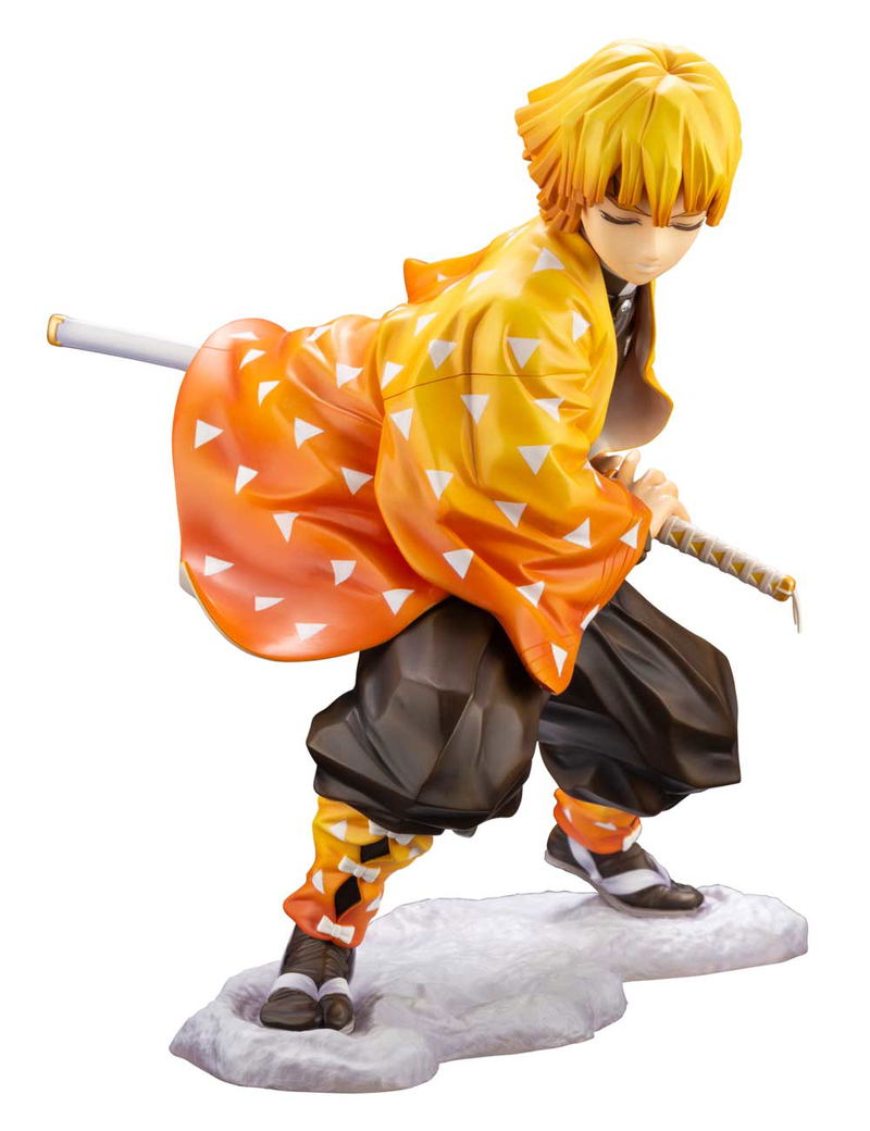ARTFX J Demon Slayer Kimetsu no Yaiba 1/8 Scale Pre-Painted Figure: Zenitsu Agatsuma image 1
