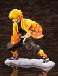 ARTFX J Demon Slayer Kimetsu no Yaiba 1/8 Scale Pre-Painted Figure: Zenitsu Agatsuma thumbnail 4