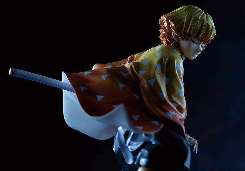 ARTFX J Demon Slayer Kimetsu no Yaiba 1/8 Scale Pre-Painted Figure: Zenitsu Agatsuma image 9