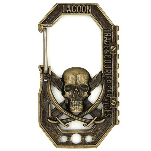 Black Lagoon - Lagoon Trade And Courier Services Carabiner image 1
