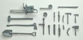 Little Armory 1/12 Scale Model Kit: LD026 Melee Weapon Set A thumbnail 1