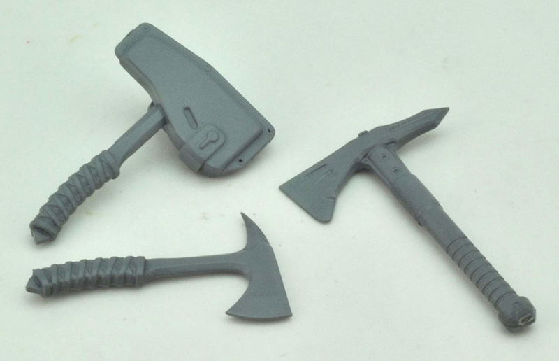 Little Armory 1/12 Scale Model Kit: LD026 Melee Weapon Set A image 3