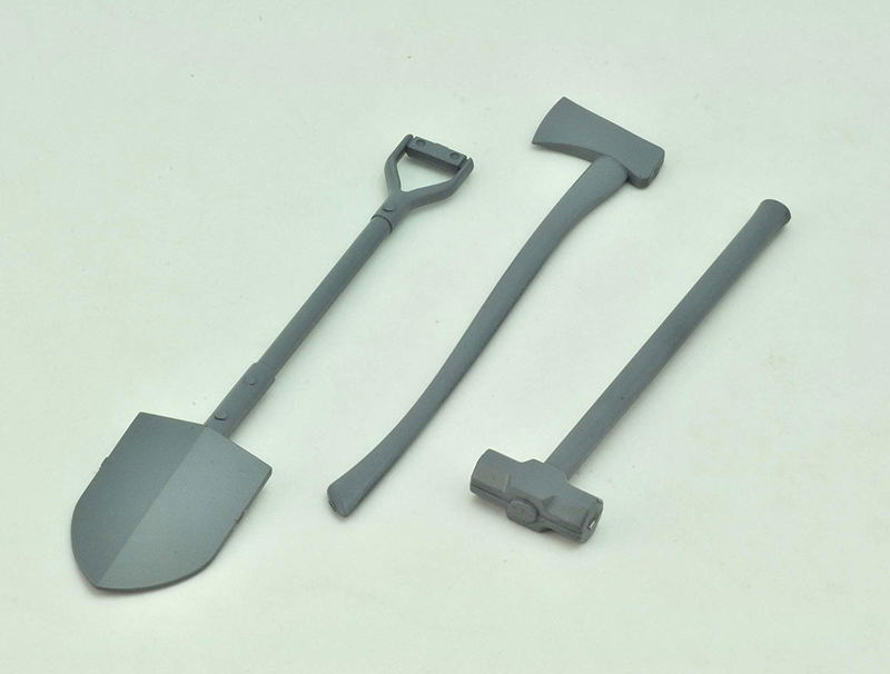 Little Armory 1/12 Scale Model Kit: LD026 Melee Weapon Set A image 6