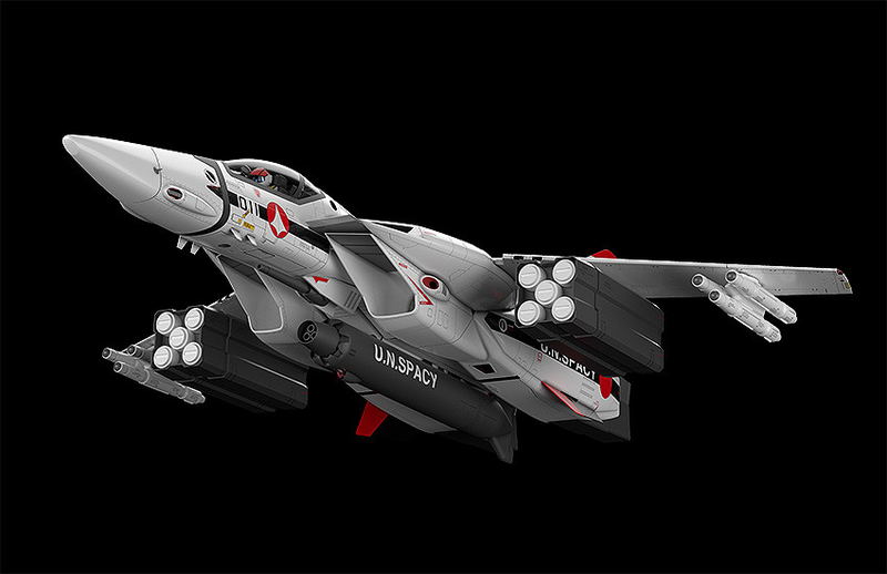 Macross Do You Remember Love? PLAMAX MF-45 1/20 Scale Model Kit: Minimum Factory VF-1 Fighter Valkyrie image 5