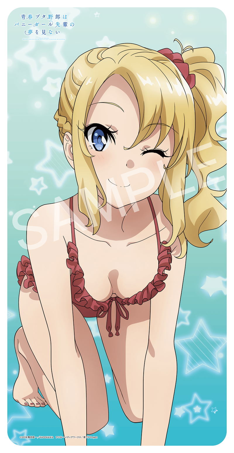 Seishun Buta Yarou wa Bunny Girl-senpai no Yume wo Minai Rubber Play Mat Collection: Nodoka Toyohama Ver. image 1
