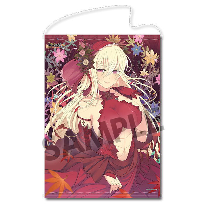 Senran Kagura NewWave G Burst B2 Wall Scroll: Leo Dress Ver. image 1