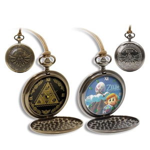 The Legend of Zelda Pocket Watch (Triforce Cover Design)