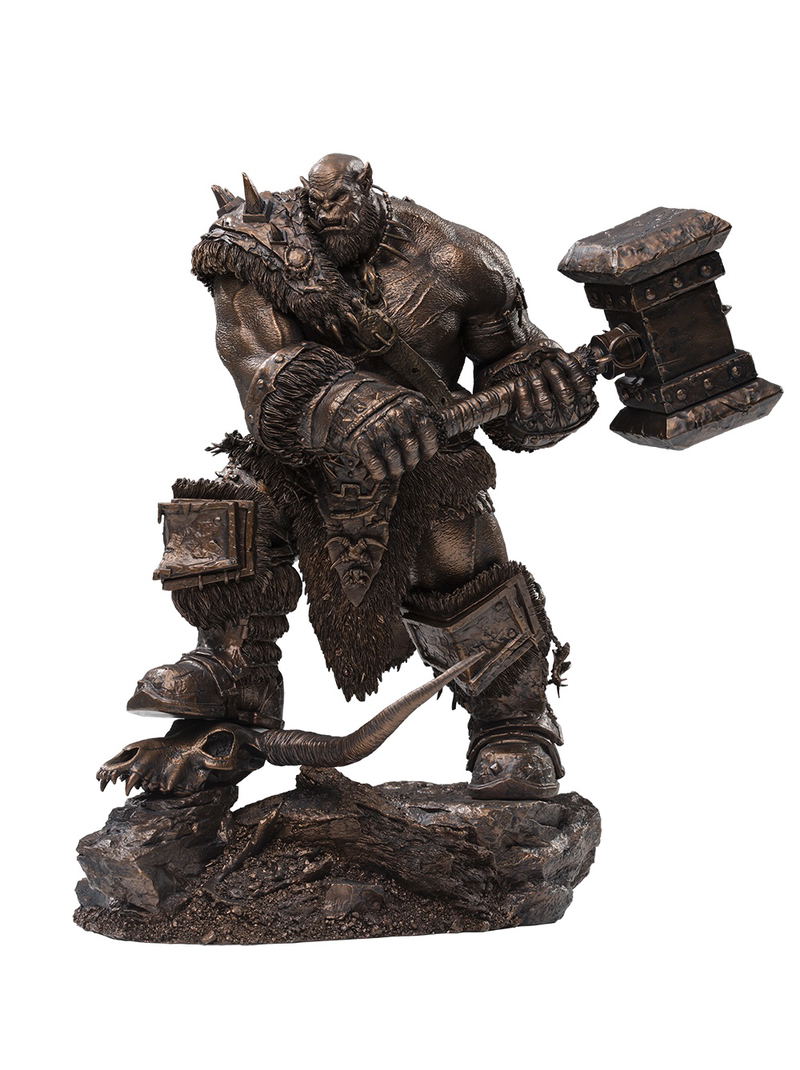 Warcraft 1/9 Scale Figure: Orgrim (Imitation Bronze) image 1