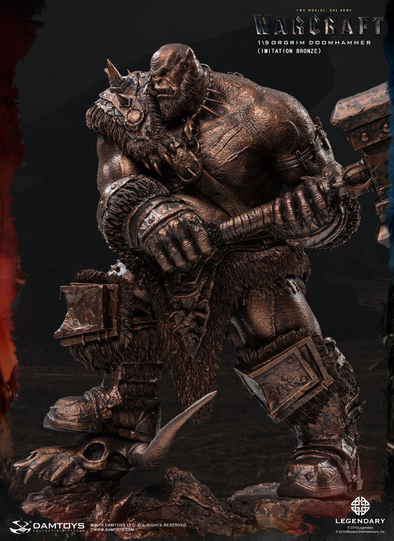 Warcraft 1/9 Scale Figure: Orgrim (Imitation Bronze) image 4