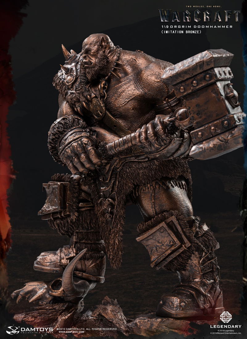 Warcraft 1/9 Scale Figure: Orgrim (Imitation Bronze) image 5