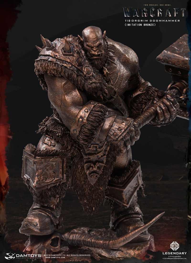 Warcraft 1/9 Scale Figure: Orgrim (Imitation Bronze) image 7
