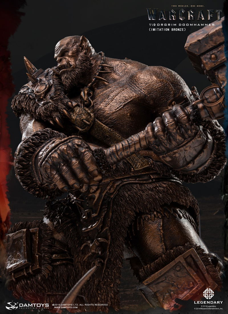 Warcraft 1/9 Scale Figure: Orgrim (Imitation Bronze) image 9