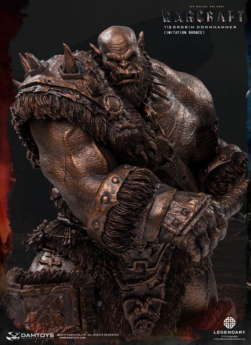 Warcraft 1/9 Scale Figure: Orgrim (Imitation Bronze) image 10