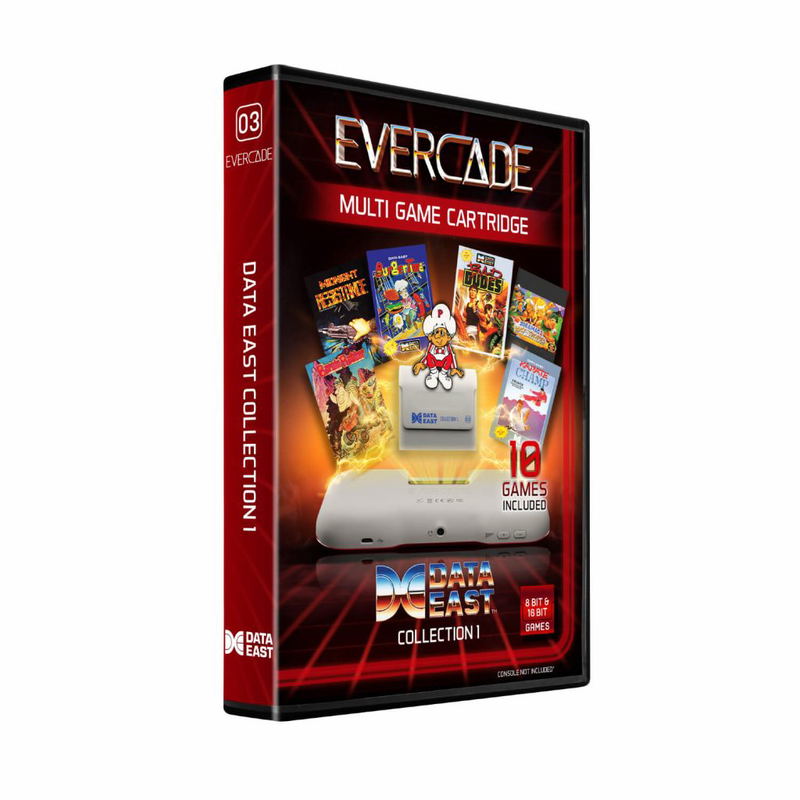 Evercade Multi Game Cartridge Data East Collection 1 image 1