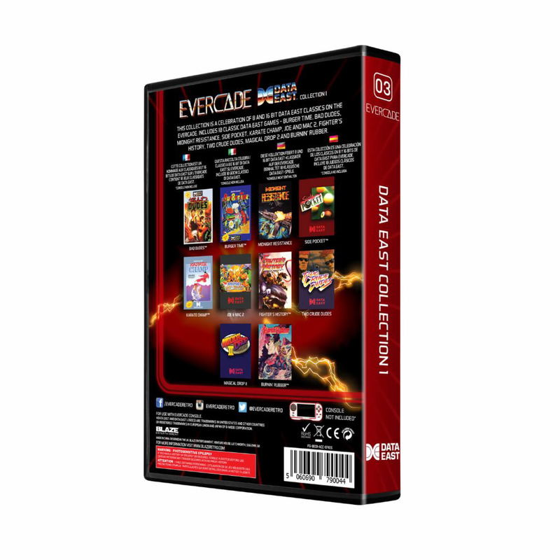Evercade Multi Game Cartridge Data East Collection 1 image 2