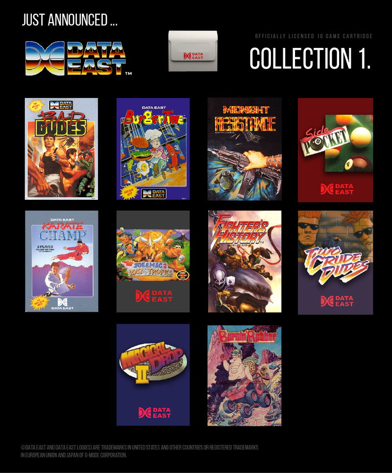 Evercade Multi Game Cartridge Data East Collection 1 image 4