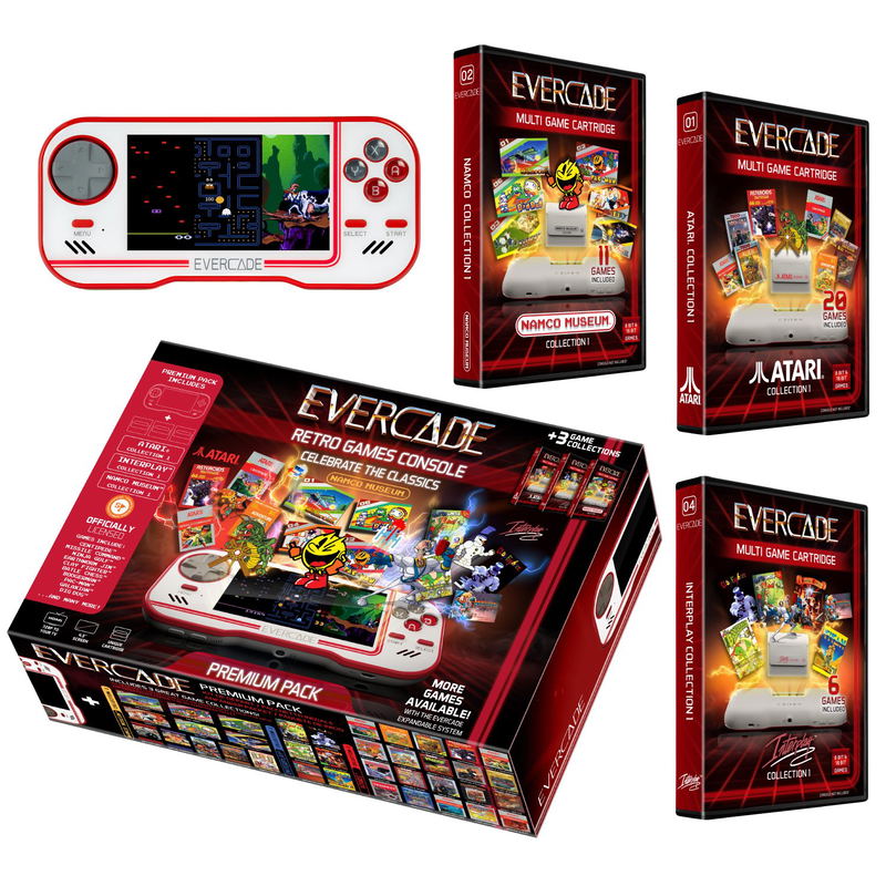 Evercade Premium Pack (Atari / Namco Museum / Interplay Collection 1) image 1