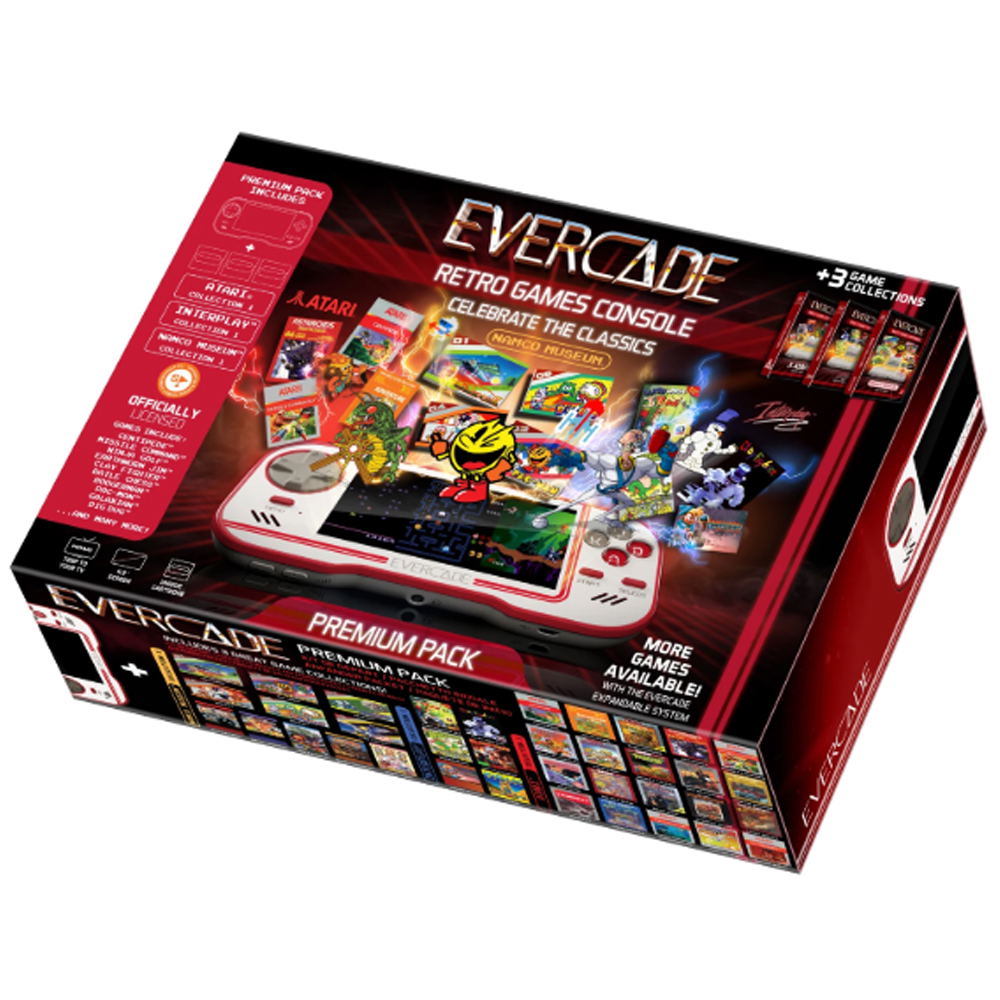 Evercade Premium Pack (Atari / Namco Museum / Interplay Collection 1)