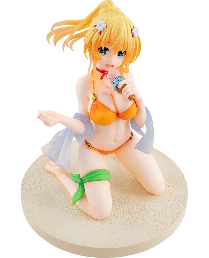 KD Colle Kono Subarashii Sekai ni Shukufuku wo! 1/7 Scale Pre-Painted Figure: Darkness Light Novel Swimsuit Ver. image 1