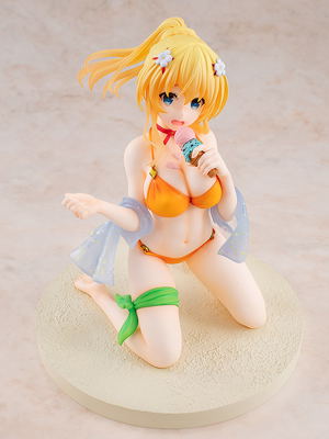 KD Colle Kono Subarashii Sekai ni Shukufuku wo! 1/7 Scale Pre-Painted Figure: Darkness Light Novel Swimsuit Ver.