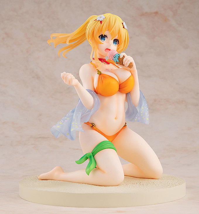 KD Colle Kono Subarashii Sekai ni Shukufuku wo! 1/7 Scale Pre-Painted Figure: Darkness Light Novel Swimsuit Ver. image 7