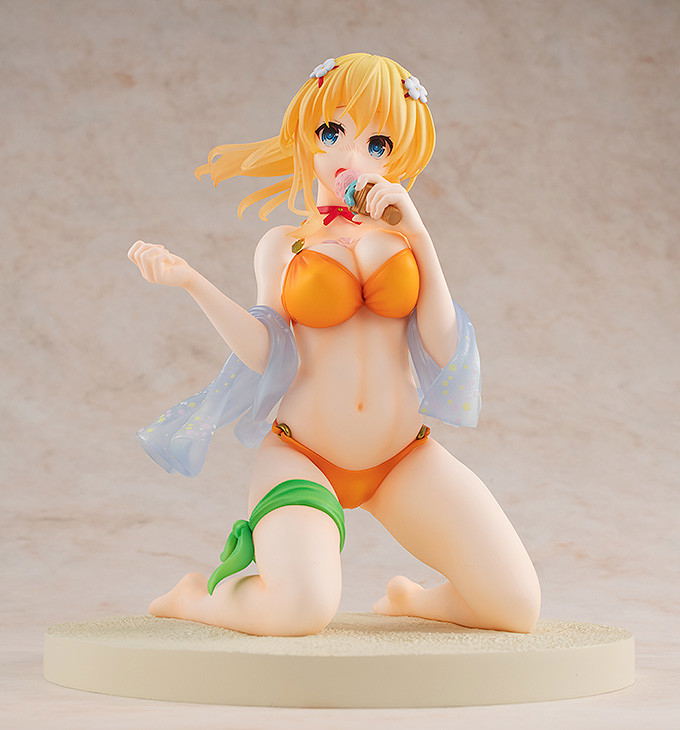 KD Colle Kono Subarashii Sekai ni Shukufuku wo! 1/7 Scale Pre-Painted Figure: Darkness Light Novel Swimsuit Ver. image 8
