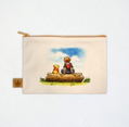 Kingdom Hearts III Canvas Pouch 100 Acre Wood: Sora And Winnie-the-Pooh (Re-run) thumbnail 1