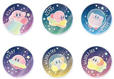 Kirby's Dream Land: Pupupu na Milky Way Kirakira Acrylic Key Chain Collection (Set of 6 pieces) image 1