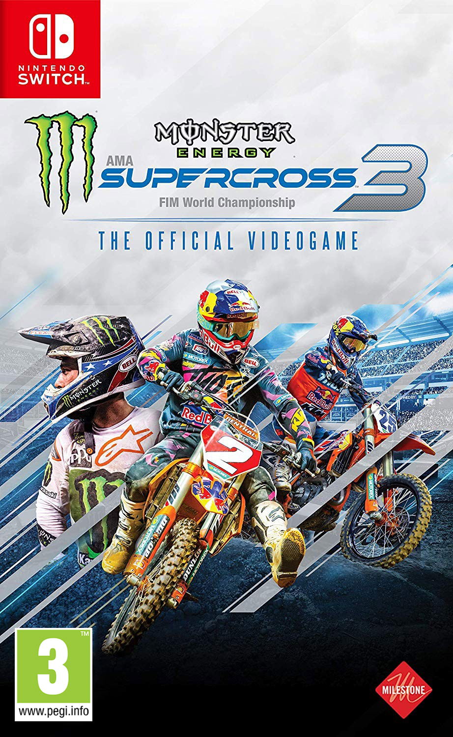 Monster Energy Supercross - The Official Videogame 3 for Nintendo