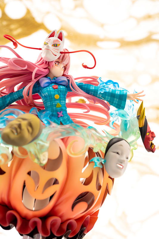 Touhou Project 1/8 Scale Pre-Painted Figure: The Expressive Poker Face Kokoro Hatano image 11