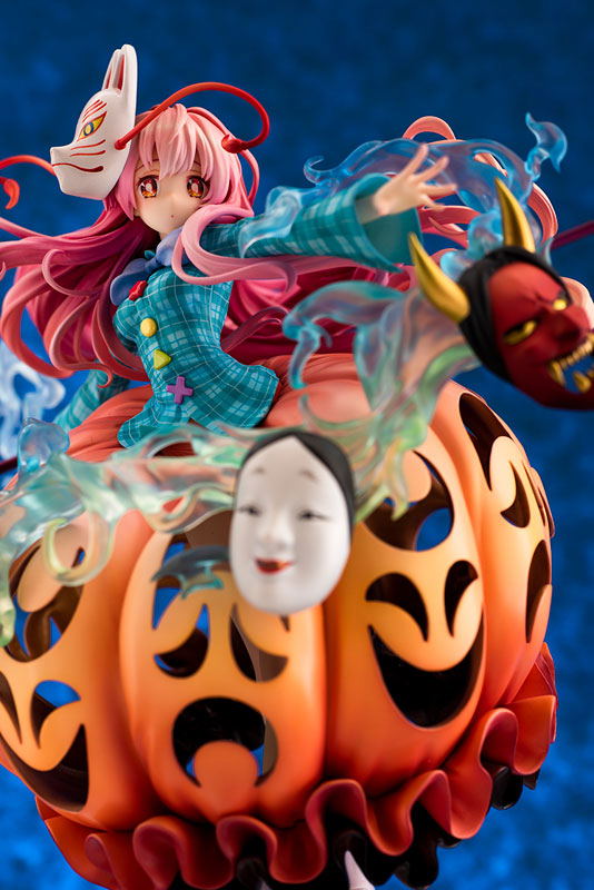Touhou Project 1/8 Scale Pre-Painted Figure: The Expressive Poker Face Kokoro Hatano image 13