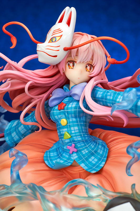Touhou Project 1/8 Scale Pre-Painted Figure: The Expressive Poker Face Kokoro Hatano image 2