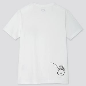 UT Mario Kart Friendship - Lakitu Kids T-shirt White (120cm Size)_