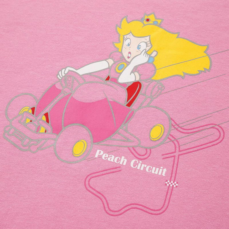 UT Mario Kart Friendship - Peach Circuit Kids T-shirt Pink (150cm Size) image 2
