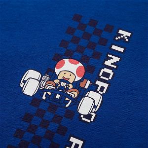 UT Mario Kart Friendship - Toad Kids T-shirt Blue (150cm Size)