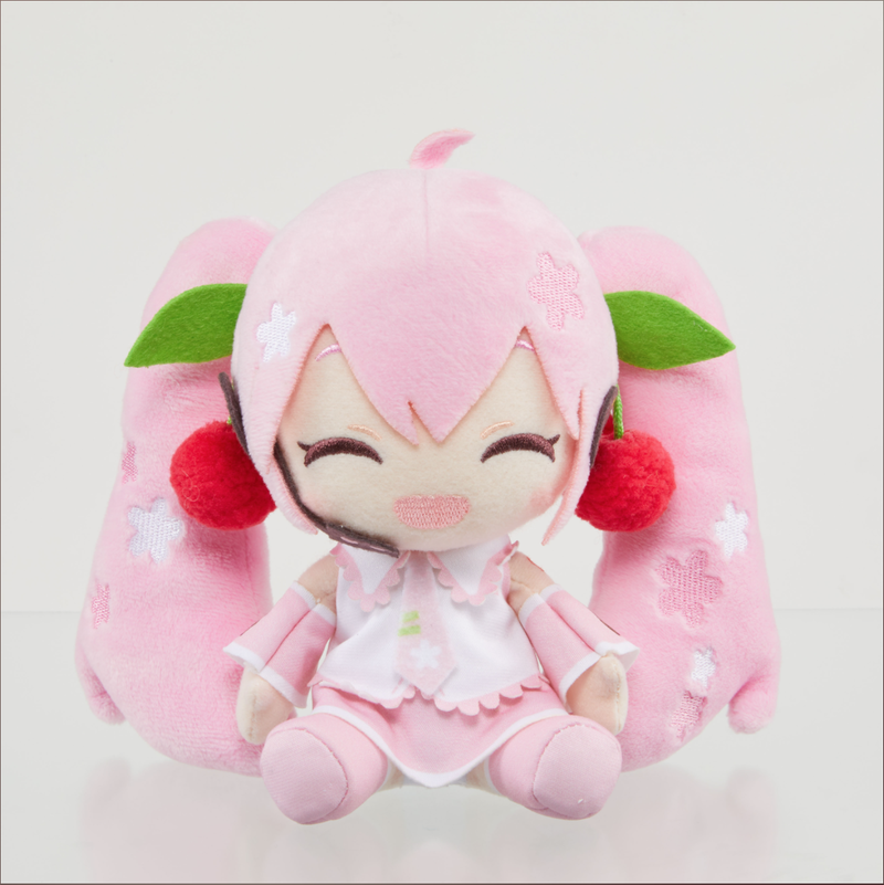Vocaloid Plush: Sakura Miku 2020 Ver. (Smiling) image 1