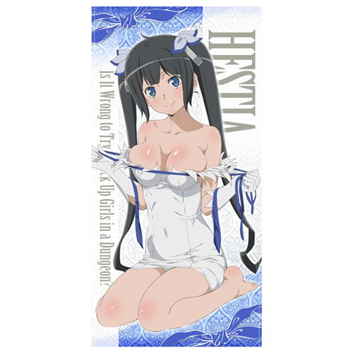 Is It Wrong To Try To Pick Up Girls In A Dungeon? II - Hestia 120cm Big Towel Ver. 2.0 image 1