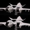 Ace Combat 7 Skies Unknown 1/144 Scale Model Kit: ADFX-10F thumbnail 8