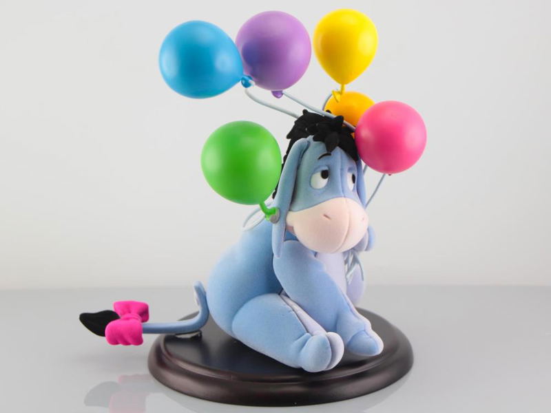 Disney Winnie the Pooh Sculpy X: Eeyore Flocking image 5