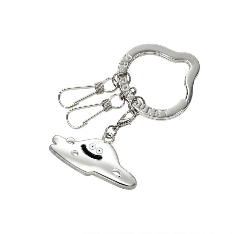 Dragon Quest Smile Slime Metal Key Ring: Liquid Metal Slime (Re-run) image 2