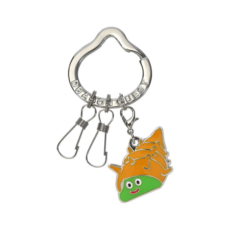 Dragon Quest Smile Slime Metal Key Ring: Shell Slime image 1