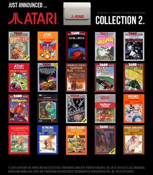 Evercade Multi Game Cartridge Atari Collection 2