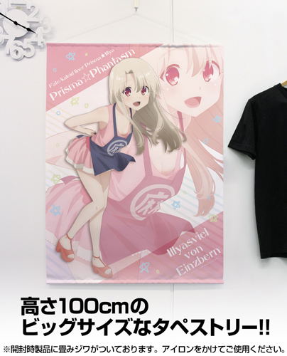 Fate/kaleid liner Prisma Illya Prisma*Phantasm New Illustration 100cm Wall Scroll: Illya Mabo Apron Ver. (Re-run) image 3