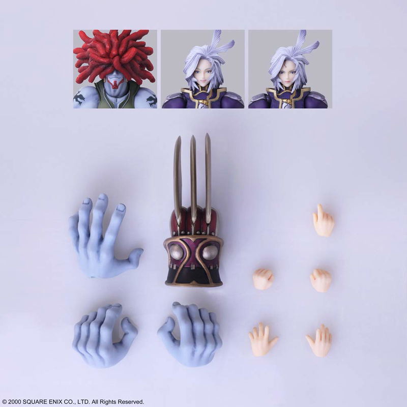 Final Fantasy IX Bring Arts: Kuja & Salamander Coral image 4