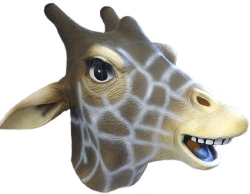Giraffe Animal Mask image 2