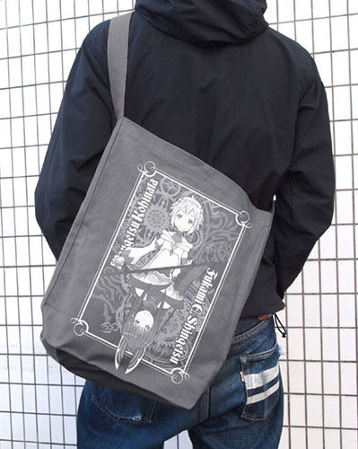 Granbelm - Mangetsu And Shingetsu Shoulder Tote Bag Medium Gray image 2