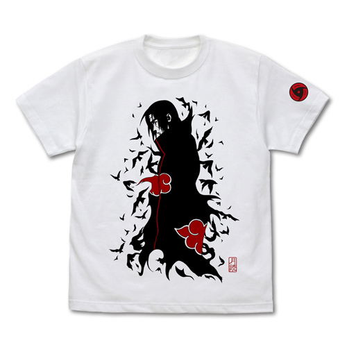 Naruto Shippuden - Itachi's Tsukuyomi T-shirt White (L Size) image 1