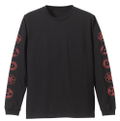 Naruto: Shippuden - Sharingan Pattern Sleeve Rib Long Sleeve T-shirt Black (L Size) thumbnail 1