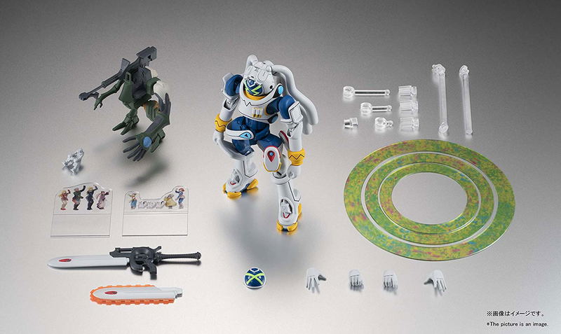 Robot Spirits Side OM Overman King Gainer: King Gainer & Gachico image 2