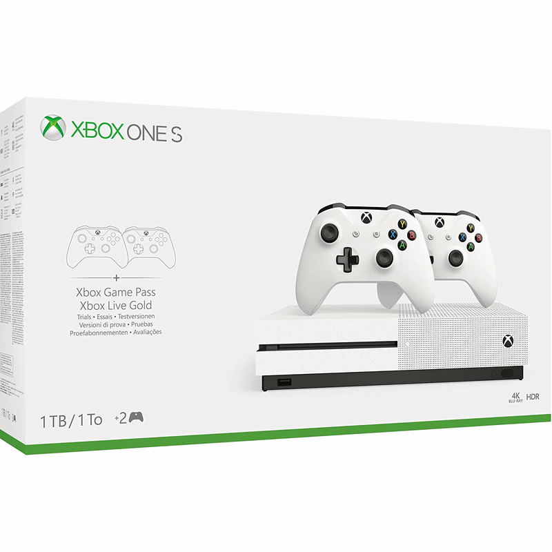 Xbox One S Two-Controller Bundle (1TB Console) image 1